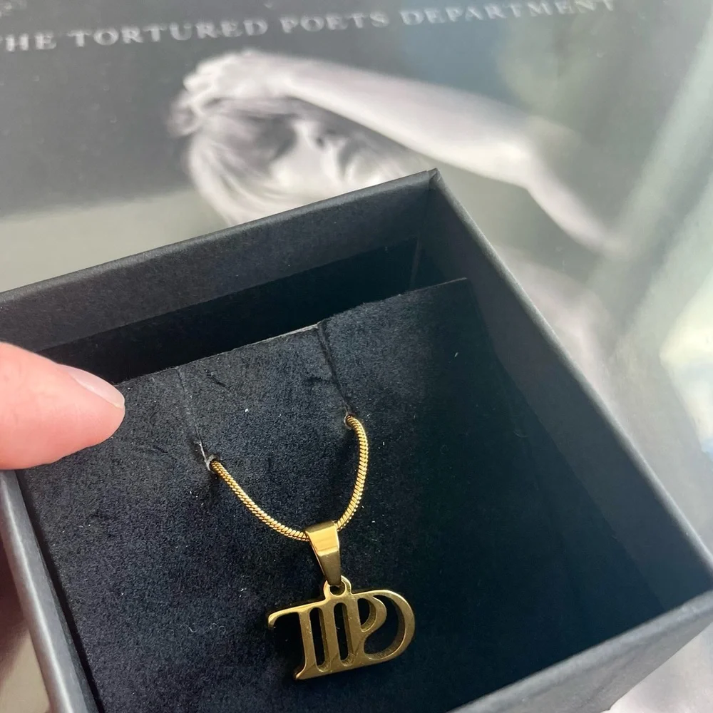 Taylor Swift Tortured Poets Department Necklace - Picture 3 of 8
